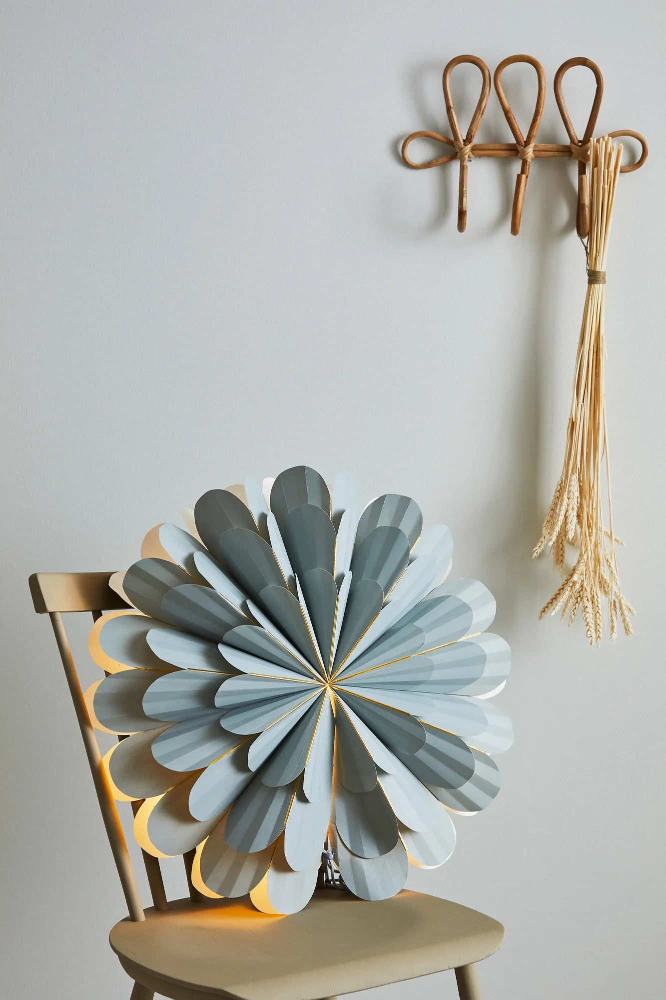 Marigold grå julstjärna 45 cm julbelysning skandinavisk design | Marigold grey Christmas star light Scandinavian | Marigold