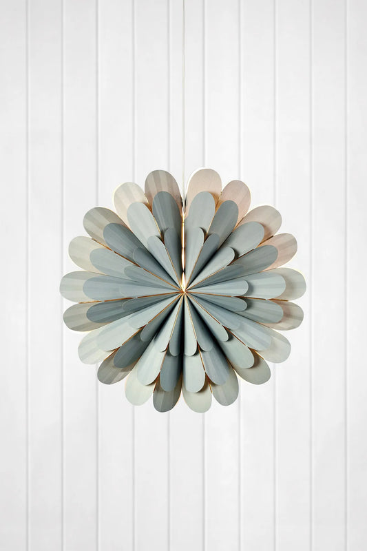 Marigold grå julstjärna 60 cm julbelysning stilren belysning | Marigold grey Christmas star light minimalist | Marigold grau