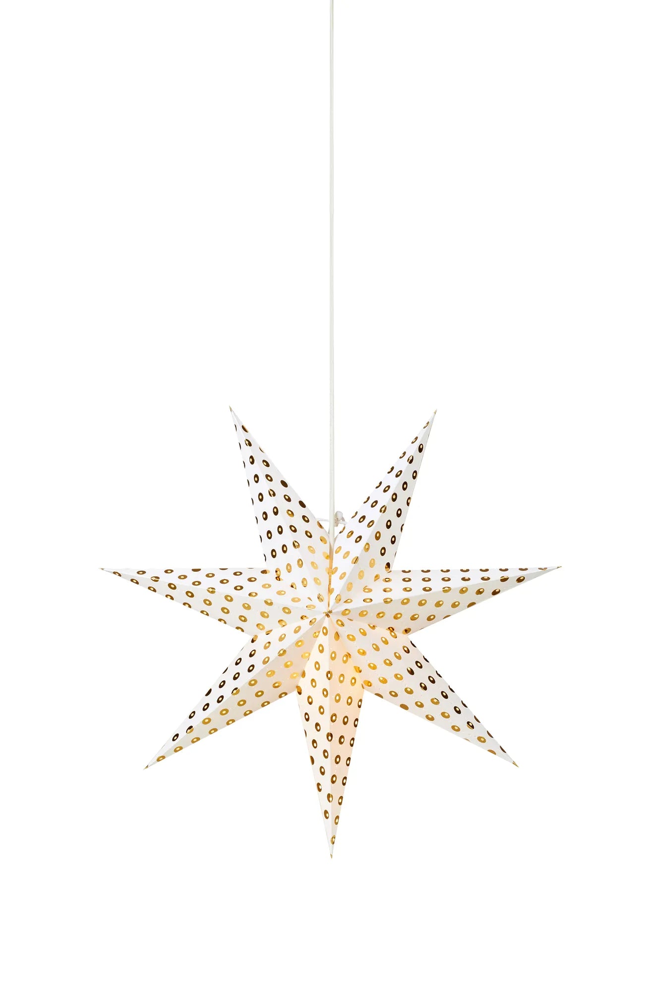 Irma vit julstjärna 45 cm 705546 | Irma white Christmas star light 705546 | Irma weiß Weihnachtsstern Beleuchtung 705546