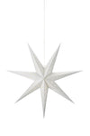 Blank silver julstjärna 75 cm 705613 | Blank silver Christmas star light | Blank Silber Weihnachtsstern Beleuchtung 705613