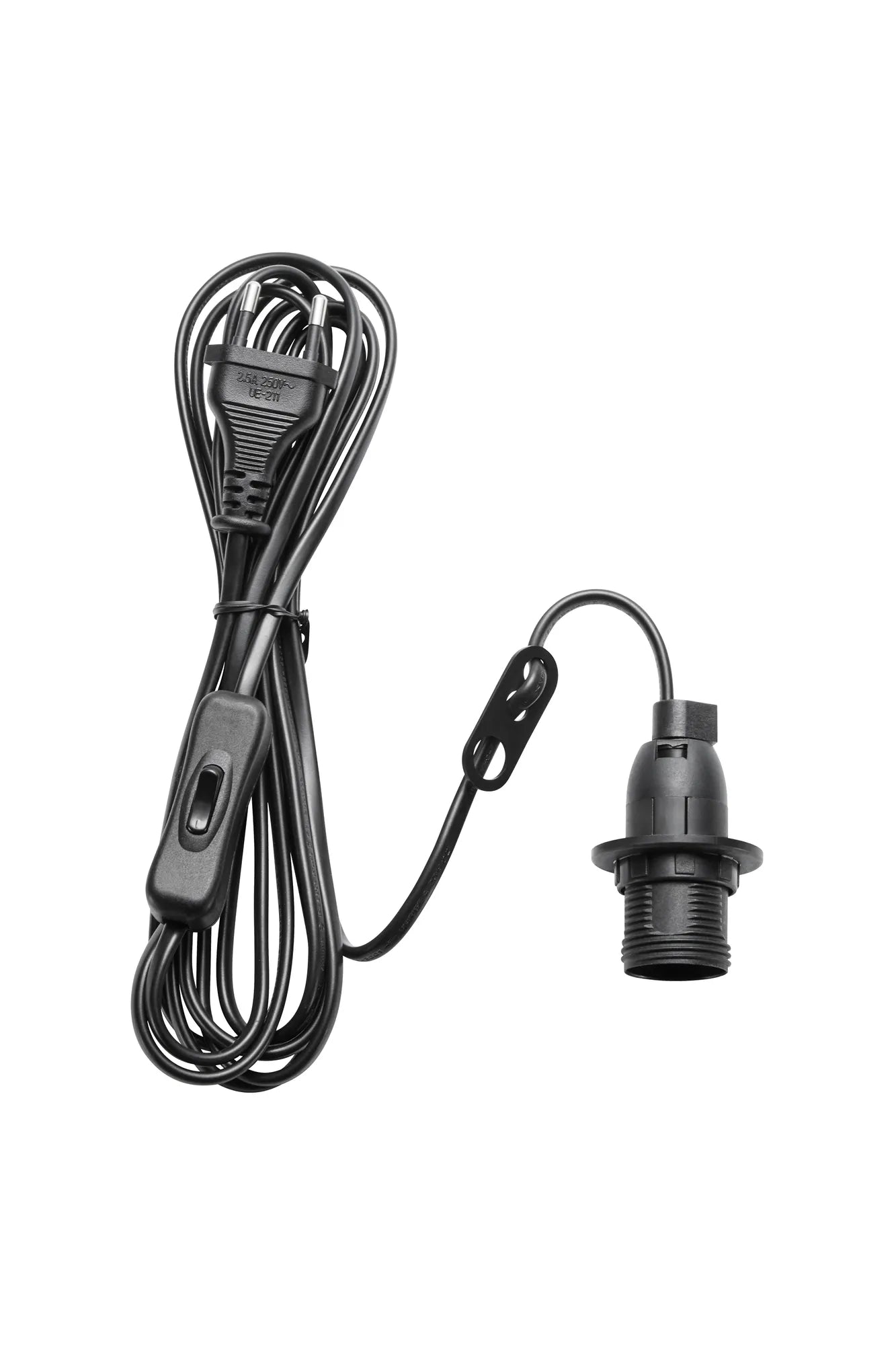 Cordset svart lampa 705691 | Cordset black lamp 705691 | Cordset schwarz Lampe 705691