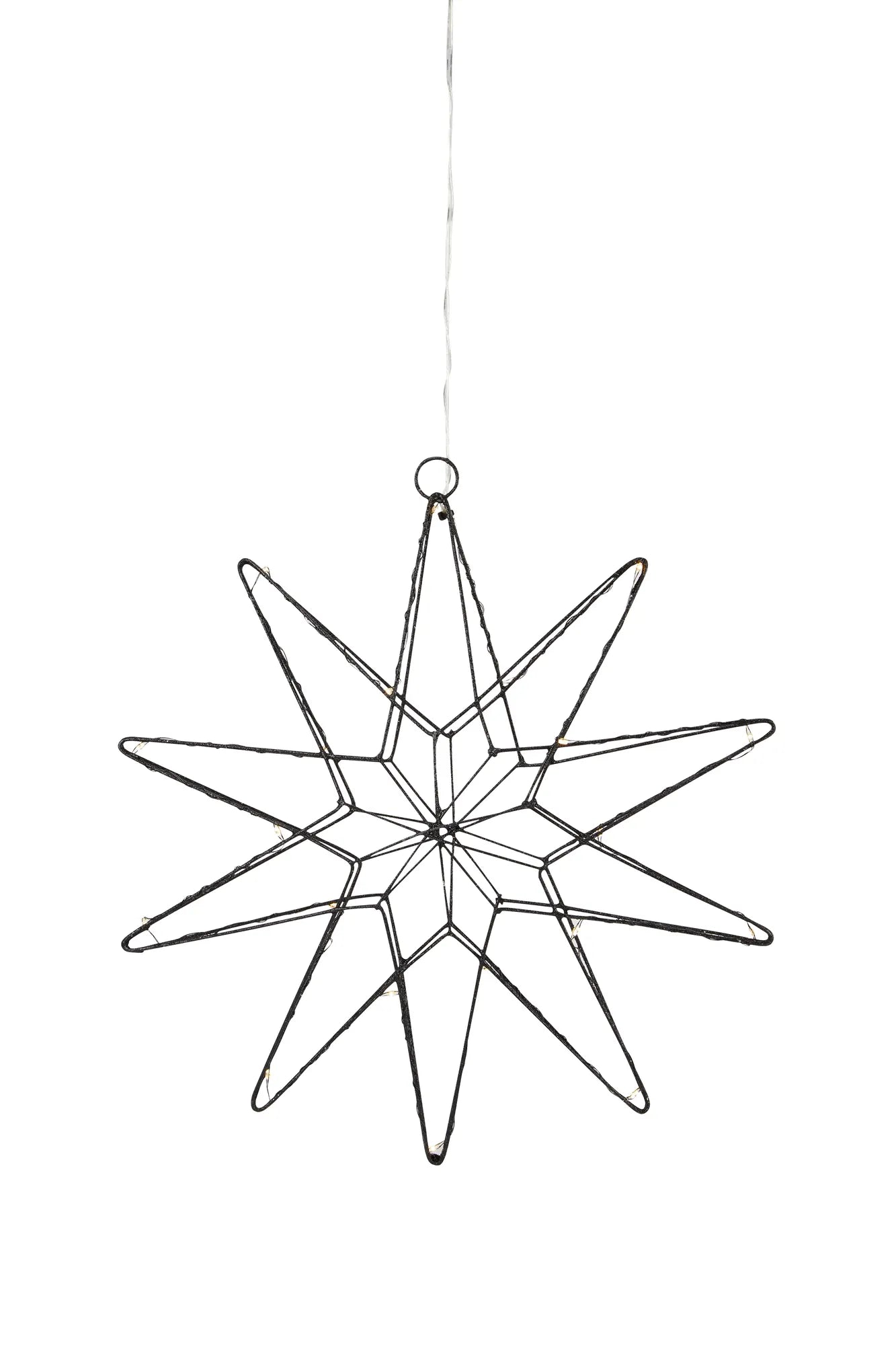 Gleam svart julstjärna 705749 | Gleam black Christmas star light 705749 | Gleam schwarz Weihnachtsstern Beleuchtung 705749