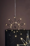 Gleam svart julstjärna julbelysning | Gleam black Christmas star light | Gleam schwarz Weihnachtsstern Beleuchtung