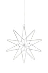 Gleam silver julstjärna 705750 | Gleam silver Christmas star light 705750 | Gleam Silber Weihnachtsstern Beleuchtung 705750