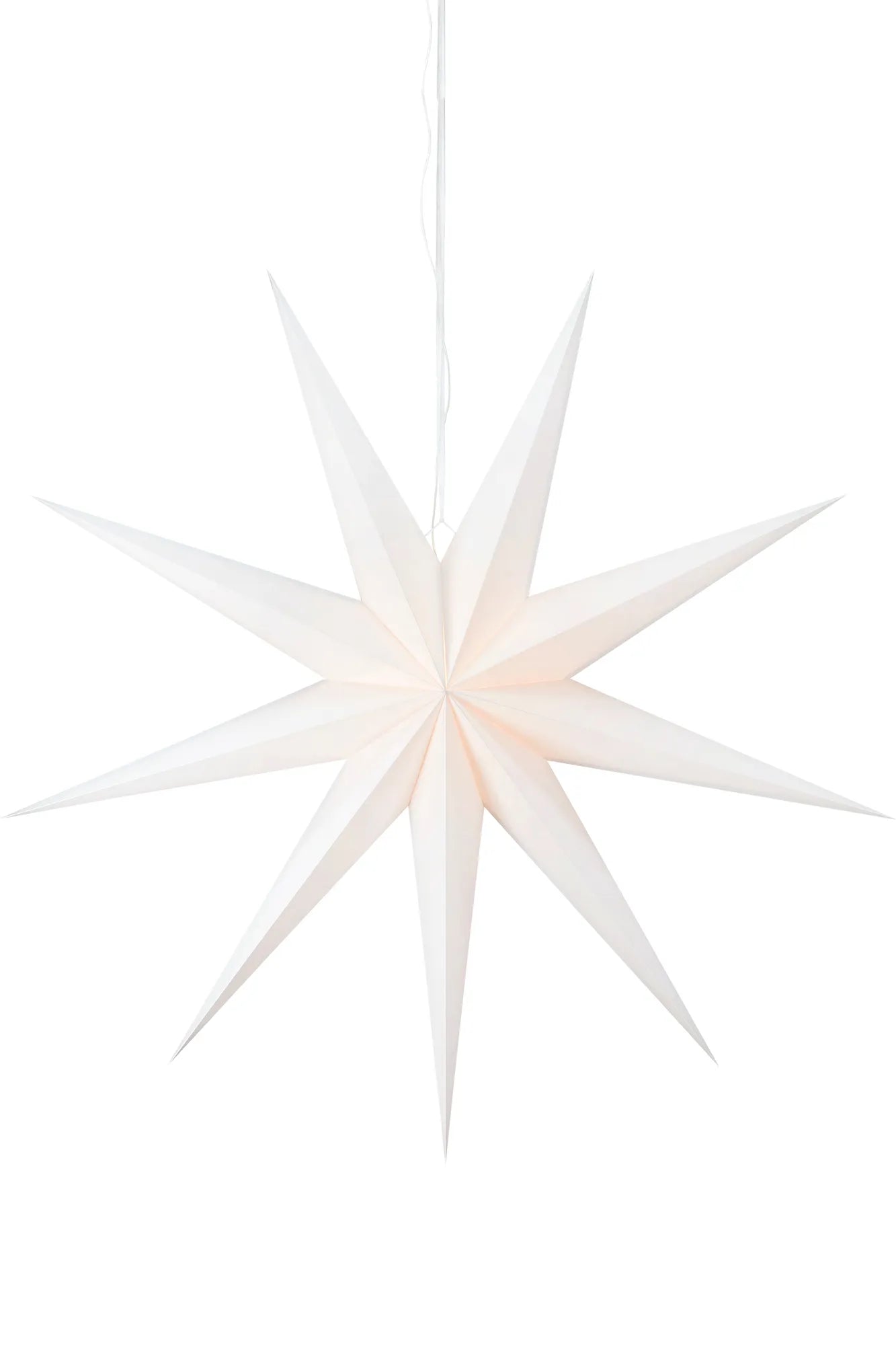 Duva vit julstjärna 150 cm 705763 | Duva white Christmas star light 705763 | Duva weiß Weihnachtsstern Beleuchtung 705763