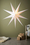 Duva vit julstjärna 150 cm julbelysning | Duva white Christmas star light | Duva weiß Weihnachtsstern Beleuchtung