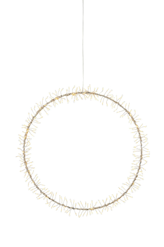 Dazzling Wreath Silver