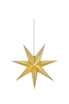 Glitter guld julstjärna 45 cm 705791 | Glitter gold Christmas star light | Glitter Gold Weihnachtsstern Beleuchtung 705791