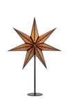 Glitter brons julstjärna 705796 | Glitter bronze Christmas star light | Glitter Bronze Weihnachtsstern Beleuchtung 705796