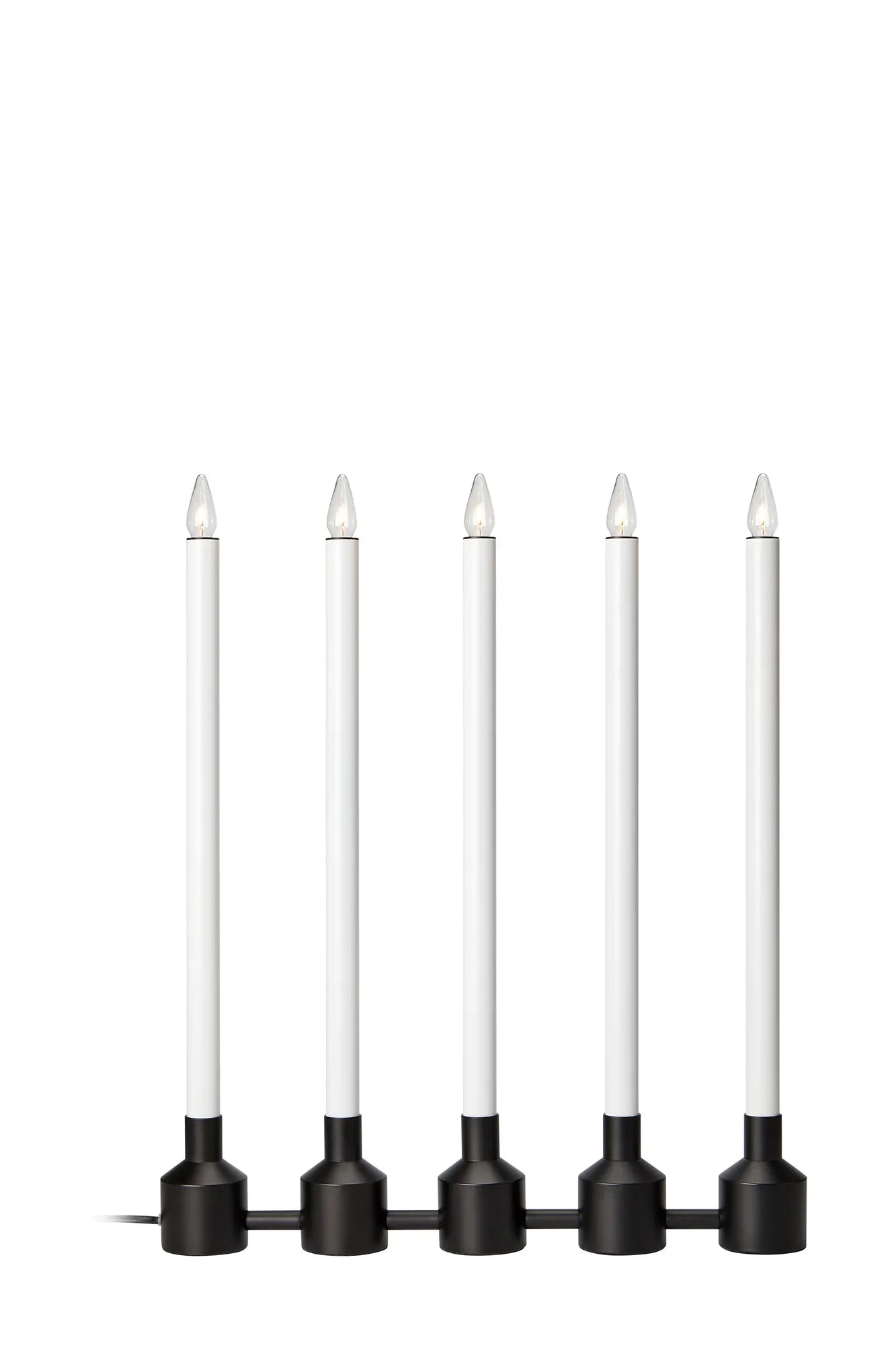 Philippa svart adventsljusstake 705812 | Philippa black advent candle holder 705812 | Philippa schwarz Adventsleuchter 705812