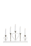 Melissa vit adventsljusstake 705830 | Melissa white advent candle holder 705830 | Melissa weiß Adventsleuchter 705830