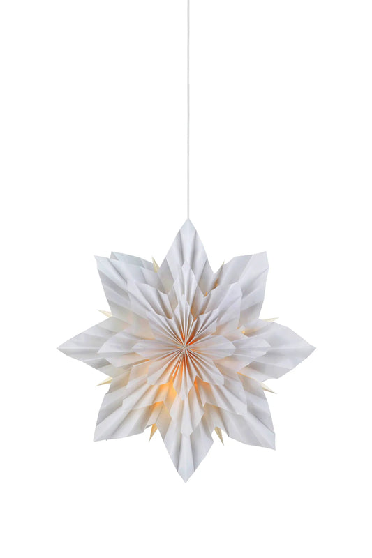 Neela grå julstjärna 45 cm 705837 | Neela grey Christmas star light 705837 | Neela grau Weihnachtsstern Beleuchtung 705837