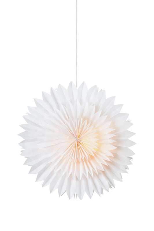 Solina vit julstjärna 60 cm 705840 | Solina white Christmas star light | Solina weiß Weihnachtsstern Beleuchtung 705840