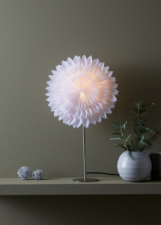 Solina vit julstjärna 35 cm julbelysning skandinavisk design | Solina white Christmas star light Scandinavian design | Solina