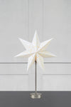 Mathilda vit julstjärna julbelysning stilren belysning | Mathilda white Christmas star light minimalist lighting | Mathilda