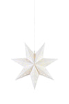 Blank vit julstjärna 45 cm 705897 | Blank white Christmas star light 705897 | Blank weiß Weihnachtsstern Beleuchtung 705897