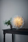 Solina grå julstjärna 60 cm julbelysning skandinavisk design | Solina grey Christmas star light Scandinavian design | Solina