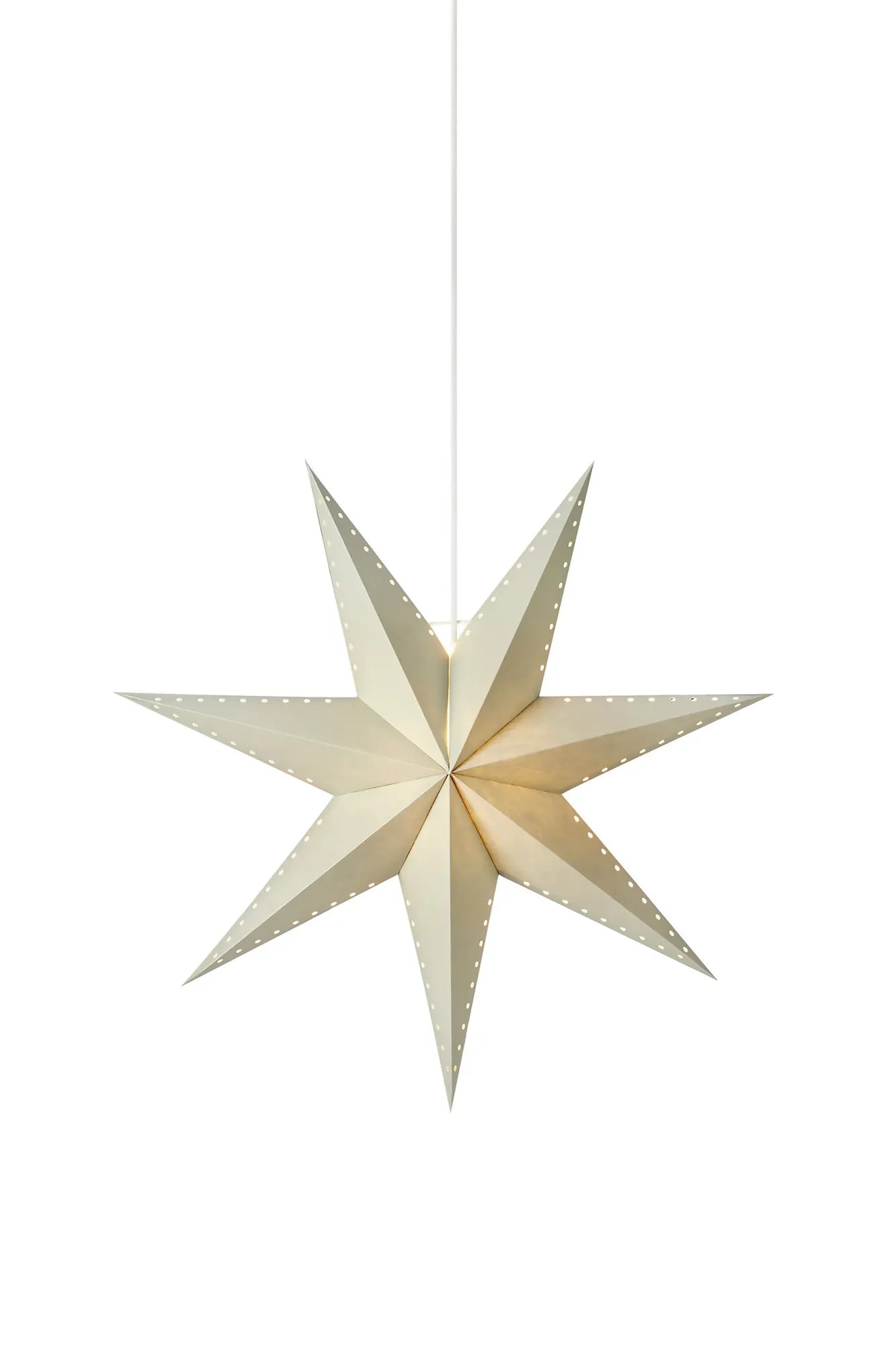 Lively grå julstjärna 60 cm 705930 | Lively grey Christmas star light 705930 | Lively grau Weihnachtsstern Beleuchtung 705930