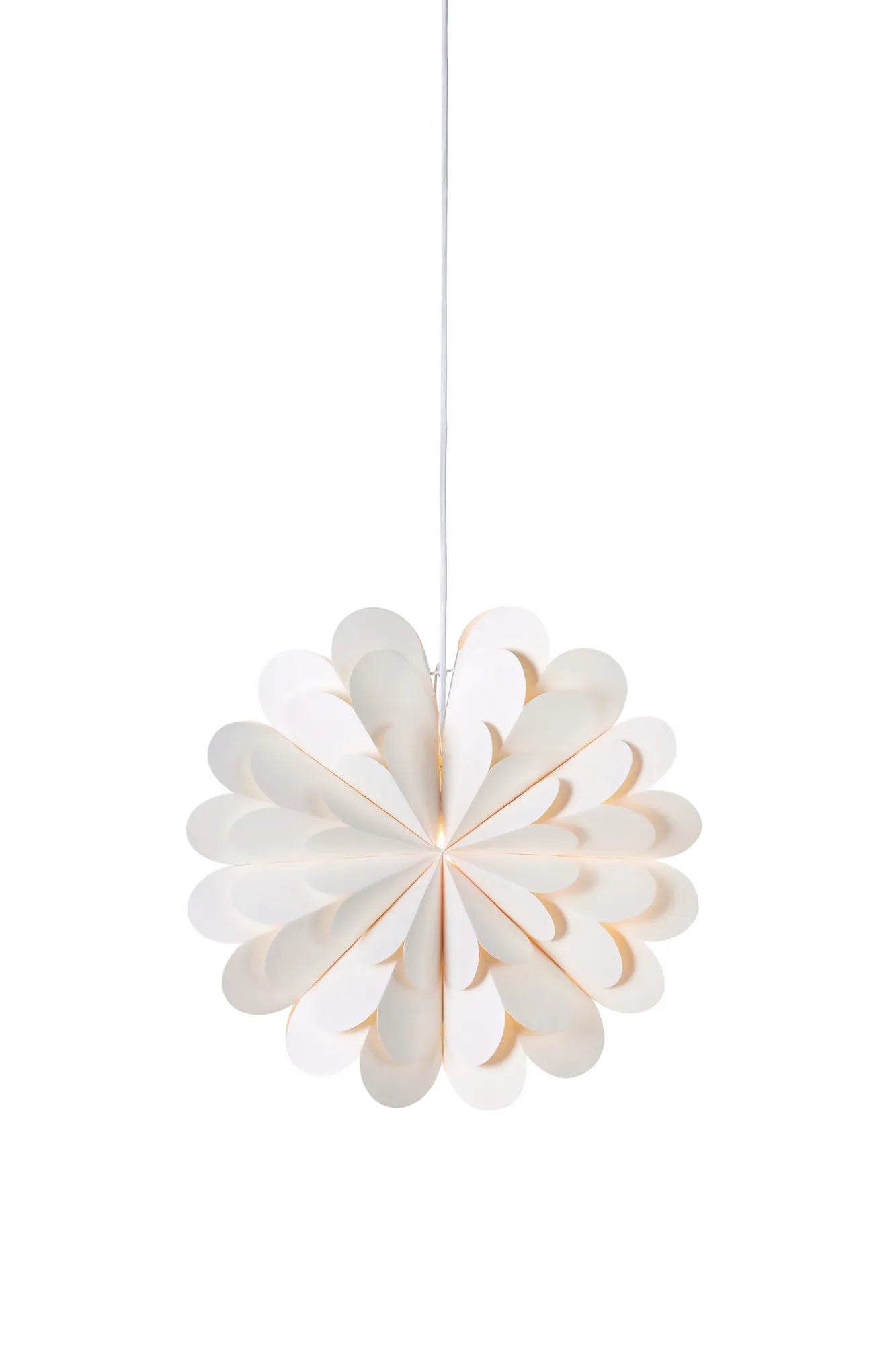 Maravilla vit julstjärna 45 cm 705944 | Maravilla white Christmas star | Maravilla weiß Weihnachtsstern Beleuchtung 705944