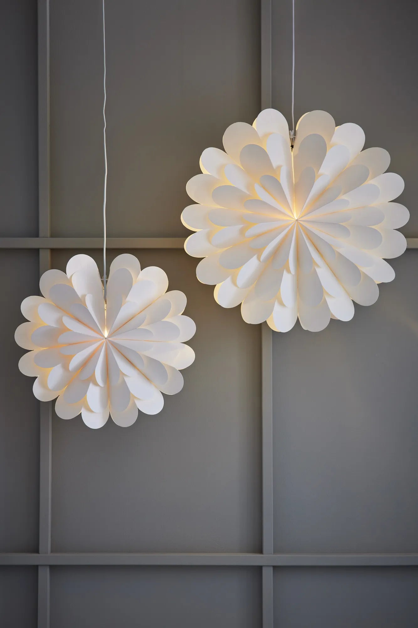 Maravilla vit julstjärna 60 cm julbelysning stilren belysning | Maravilla white Christmas star light minimalist | Maravilla