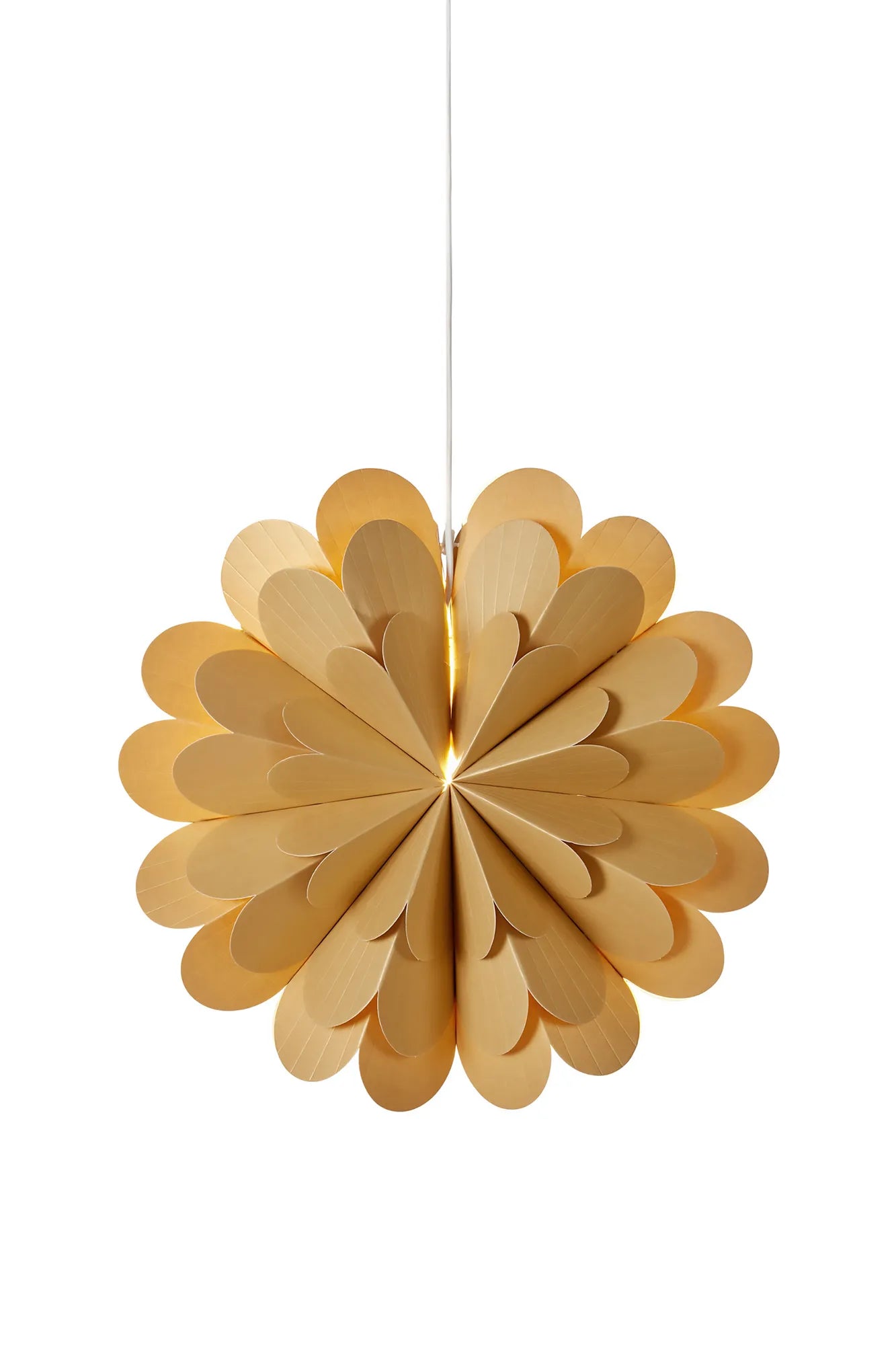 Maravilla guld julstjärna 45 cm 705948 | Maravilla gold Christmas star | Maravilla Gold Weihnachtsstern Beleuchtung 705948