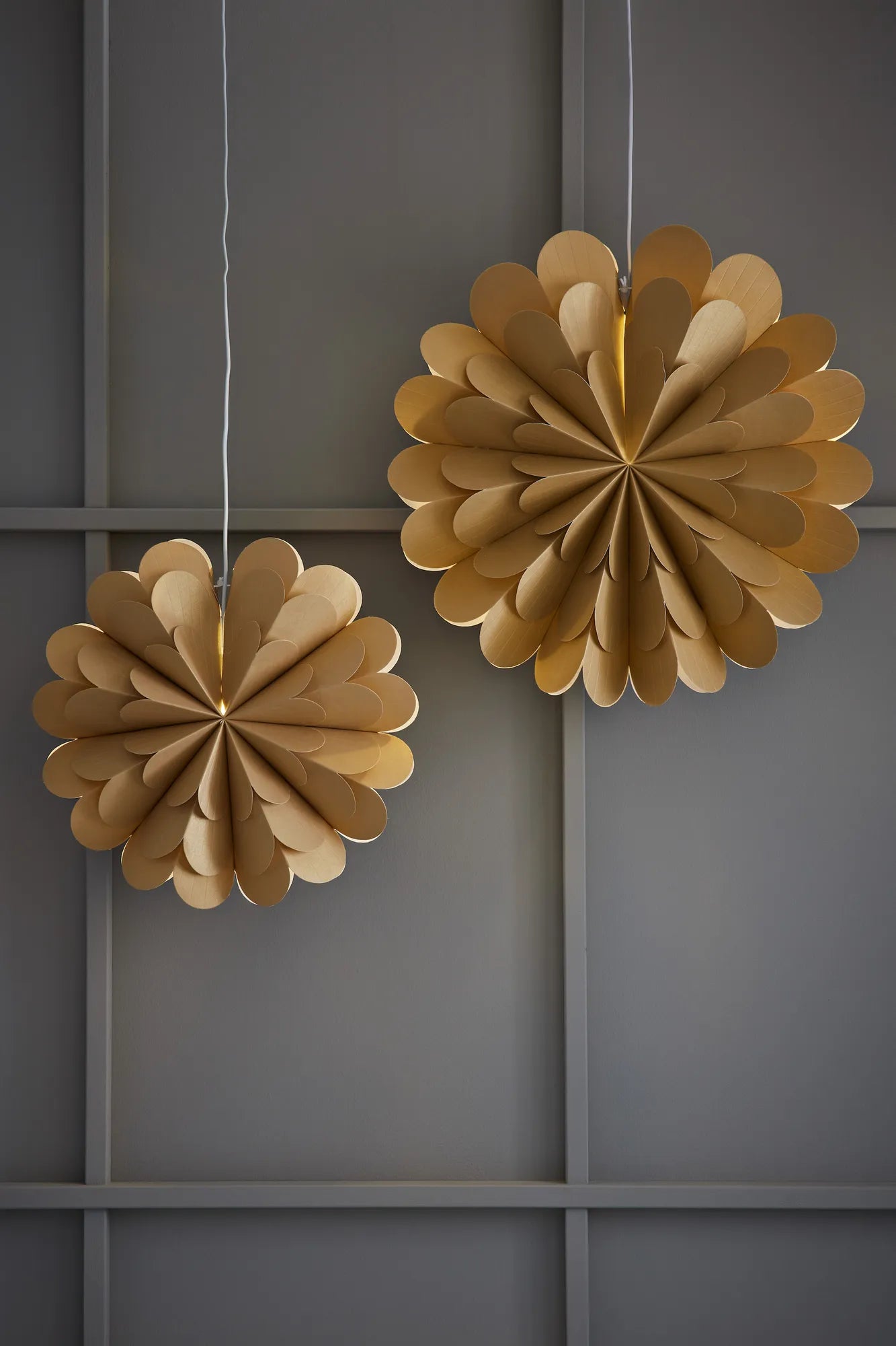 Maravilla guld julstjärna 45 cm julbelysning skandinavisk design | Maravilla gold Christmas star light | Maravilla Gold