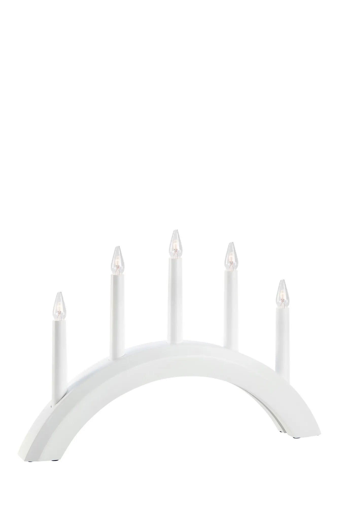 Avento vit adventsljusstake 705952 | Avento white advent candle holder 705952 | Avento weiß Adventsleuchter 705952
