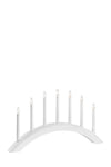 Avento vit adventsljusstake 705953 | Avento white advent candle holder 705953 | Avento weiß Adventsleuchter 705953