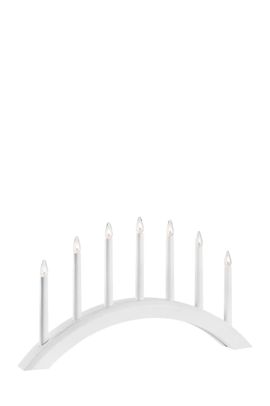 Avento vit adventsljusstake 705953 | Avento white advent candle holder 705953 | Avento weiß Adventsleuchter 705953