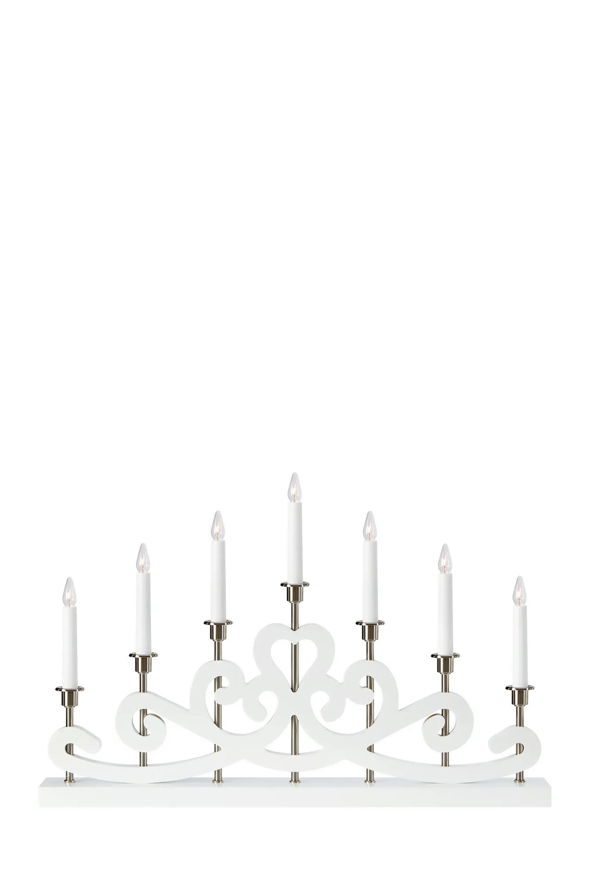 Nightfall vit adventsljusstake 705965 | Nightfall white advent candle holder 705965 | Nightfall weiß Adventsleuchter 705965
