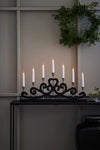 Nightfall svart adventsljusstake julbelysning | Nightfall black advent candle holder | Nightfall schwarz Adventsleuchter