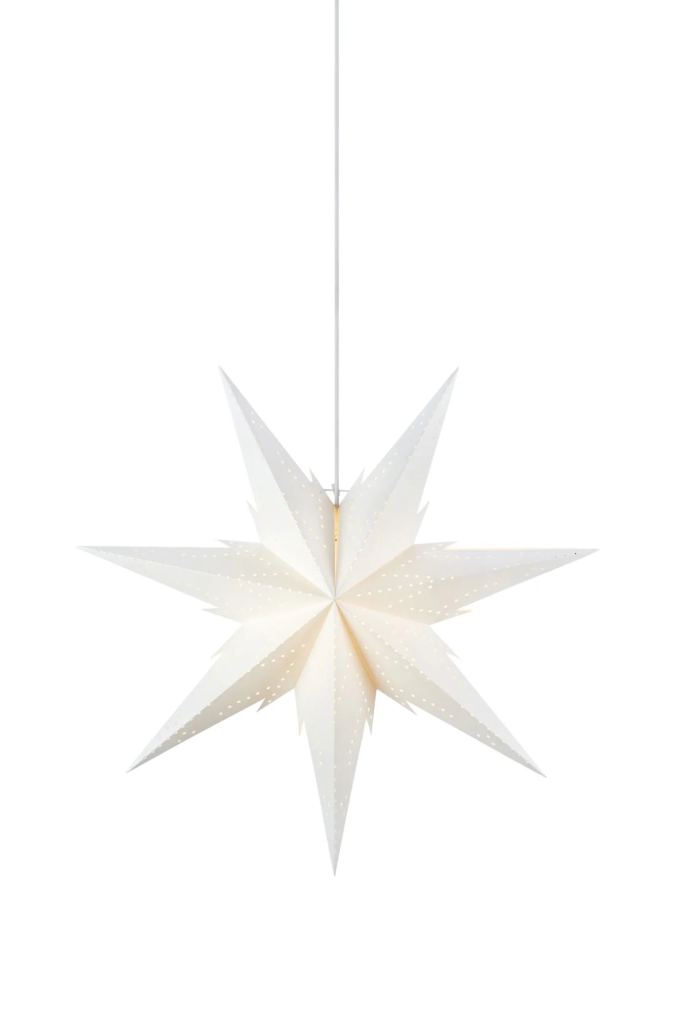 Daria vit julstjärna 60 cm 706046 | Daria white Christmas star light 706046 | Daria weiß Weihnachtsstern Beleuchtung 706046