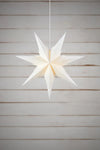 Daria vit julstjärna 60 cm julbelysning stilren belysning | Daria white Christmas star light minimalist lighting | Daria weiß