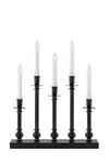 Fratello svart adventsljusstake 706092 | Fratello black advent candle holder 706092 | Fratello schwarz Adventsleuchter 706092