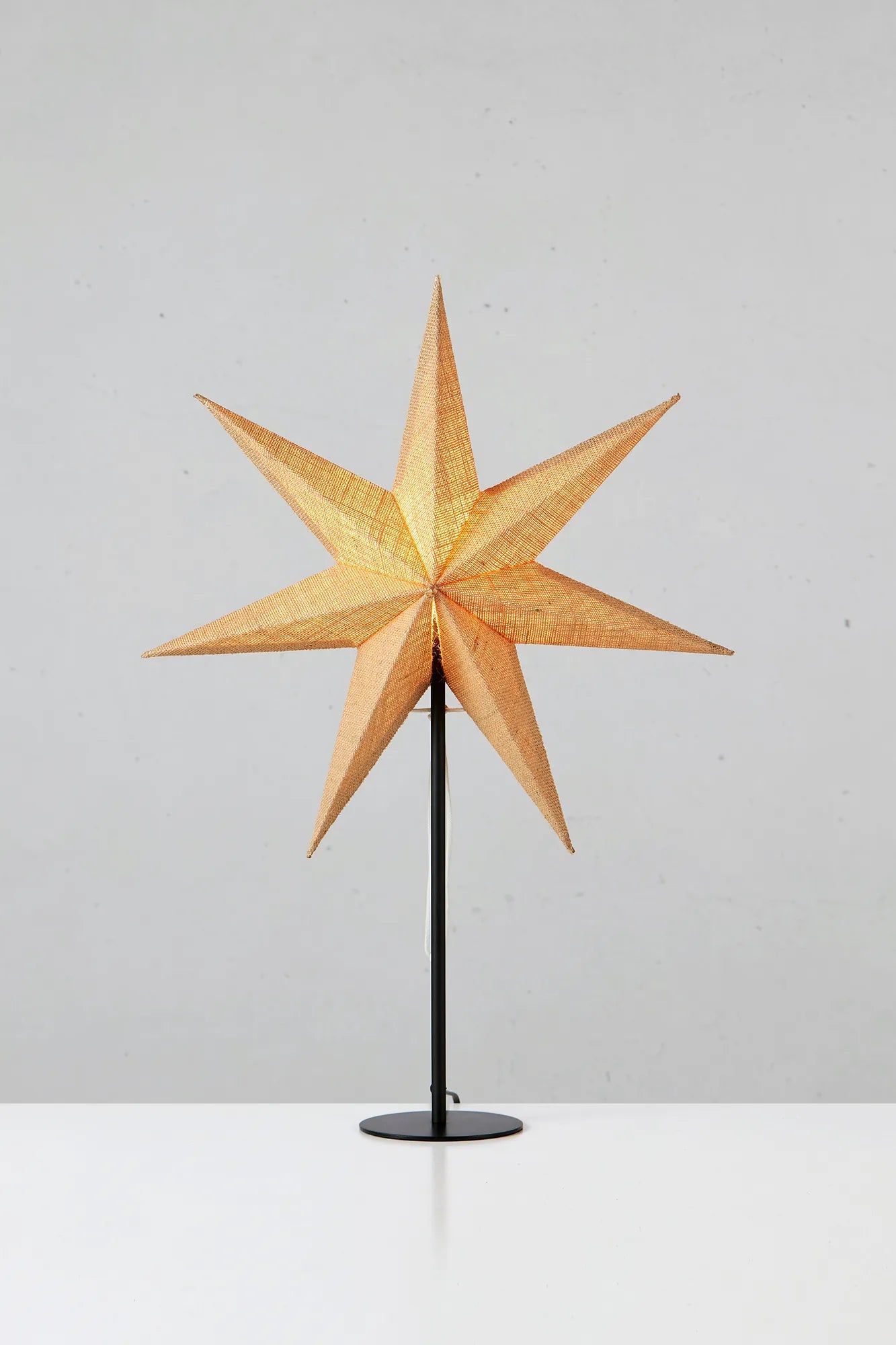 Tara beige julstjärna julbelysning stilren belysning | Tara beige Christmas star light minimalist lighting | Tara beige