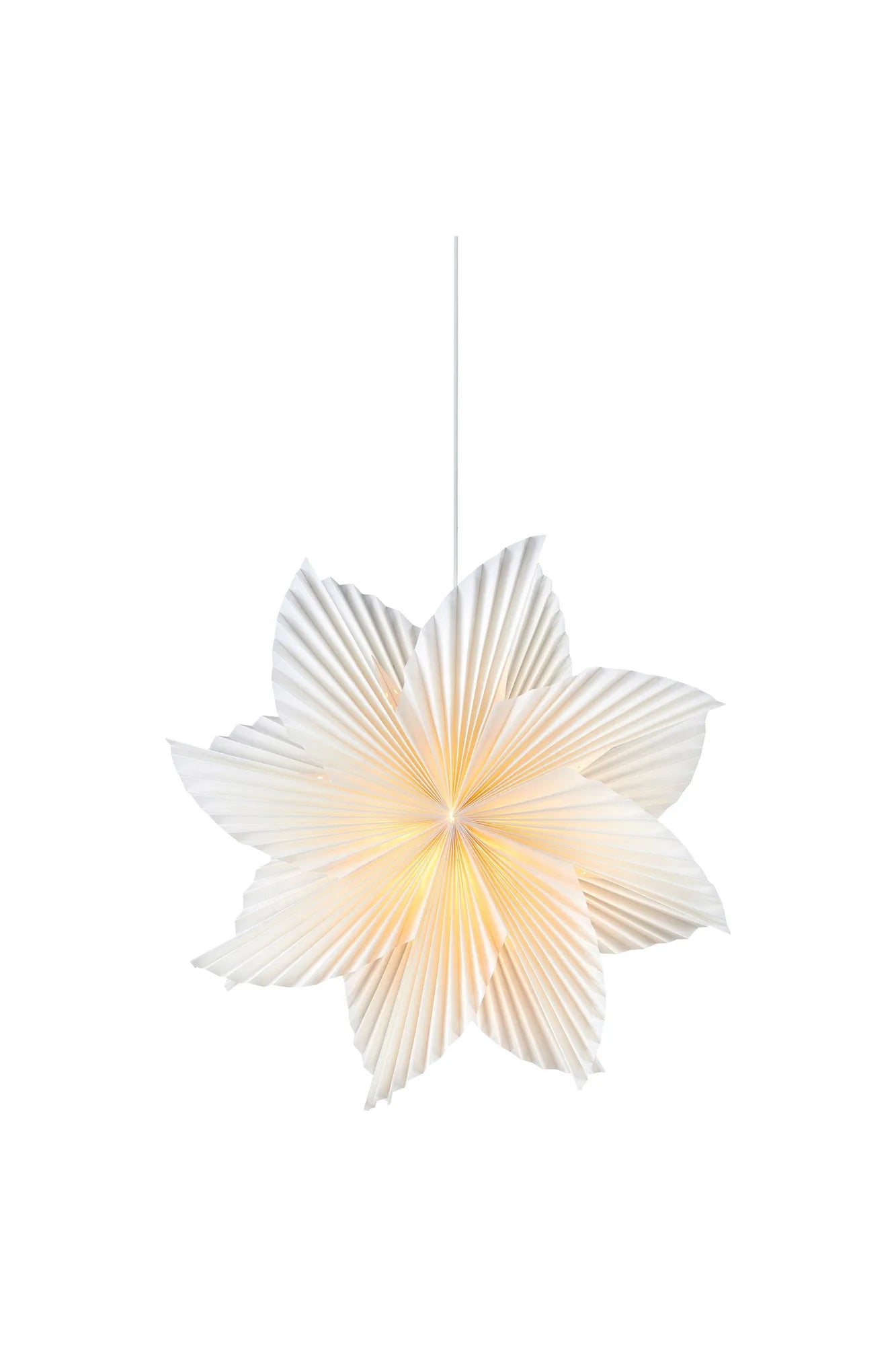 Noomi vit julstjärna 60 cm 706131 | Noomi white Christmas star light 706131 | Noomi weiß Weihnachtsstern Beleuchtung 706131