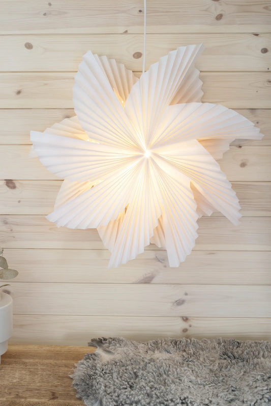 Noomi vit julstjärna 60 cm julbelysning skandinavisk design | Noomi white Christmas star light Scandinavian design | Noomi