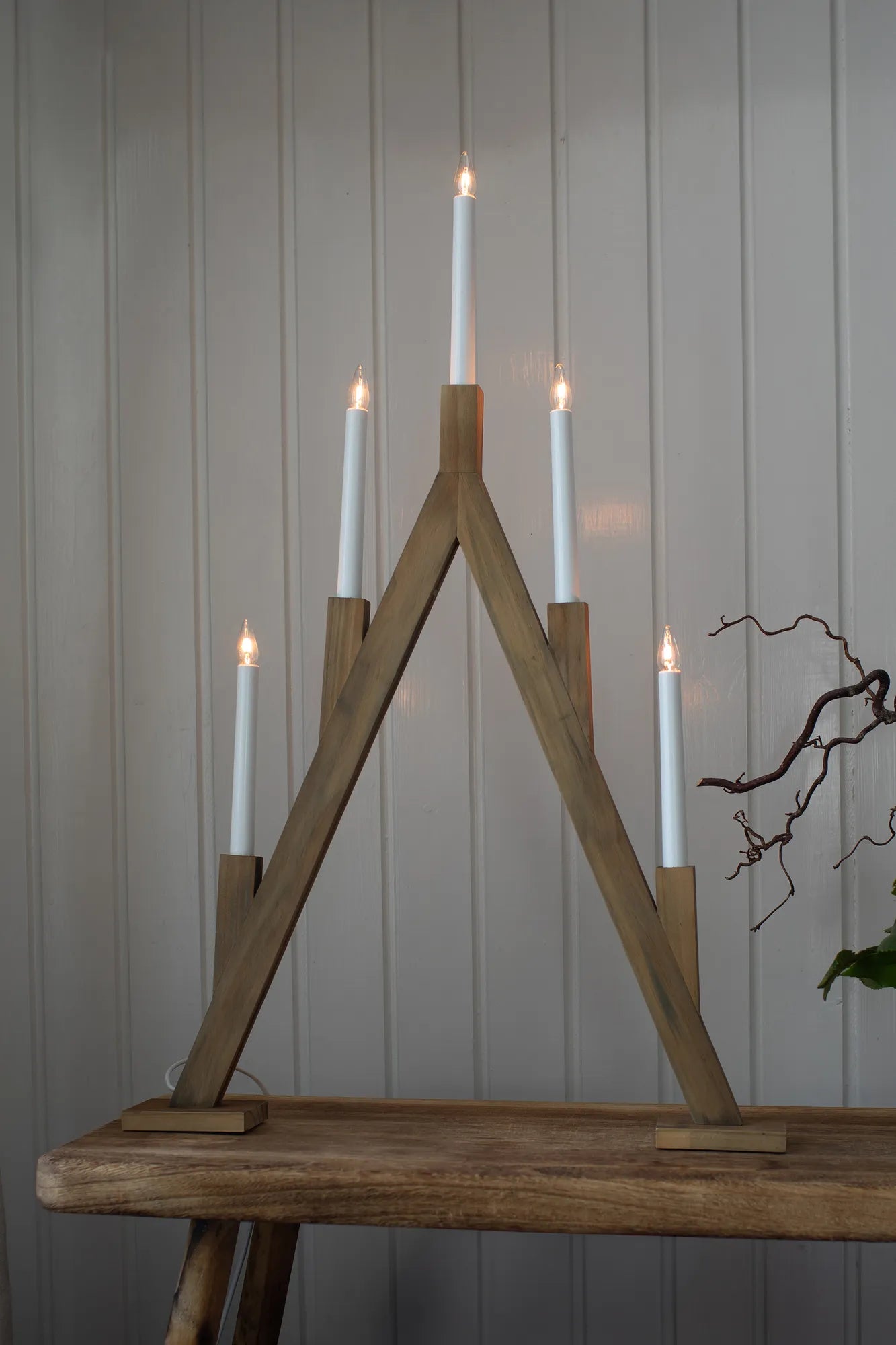Bjurfors adventsljusstake 77 cm julbelysning skandinavisk design | Bjurfors | Bjurfors Adventsleuchter skandinavisches Design