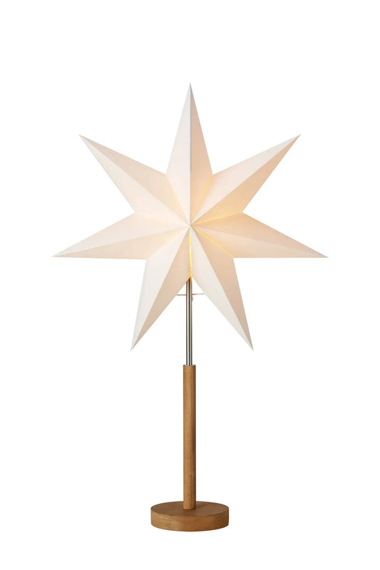 Speranza brun stående stjärna 706213 | Speranza brown standing | Speranza braun stehender Weihnachtsstern Beleuchtung 706213