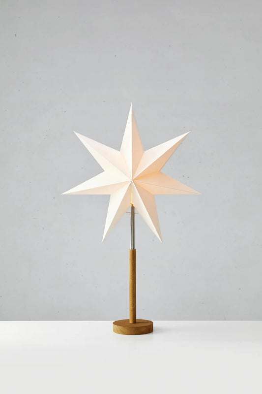 Speranza brun stående stjärna julbelysning stilren belysning | Speranza brown standing Christmas star light | Speranza braun