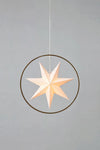 Speranza grå julstjärna julbelysning stilren belysning | Speranza grey Christmas star light minimalist lighting | Speranza