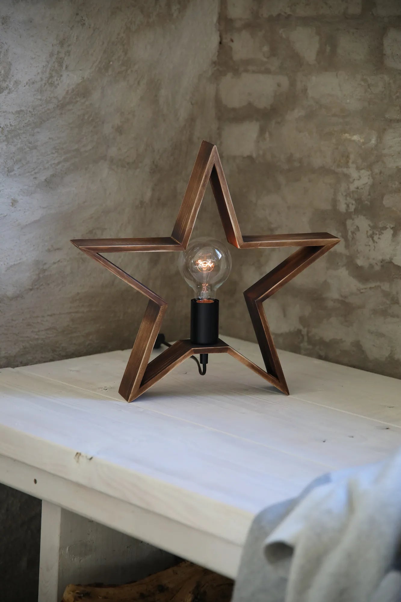 Estrella brun julstjärna julbelysning | Estrella brown Christmas star light | Estrella braun Weihnachtsstern Beleuchtung