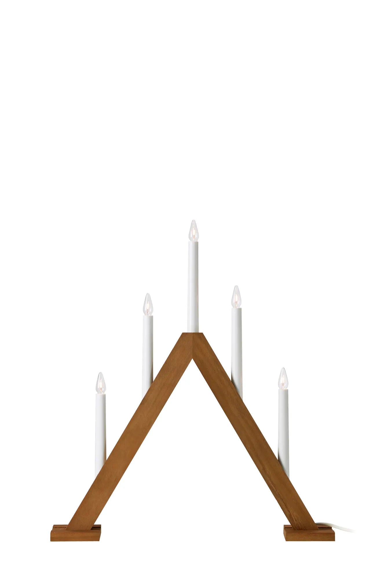 Ariele brun adventsljusstake 47 cm 706223 | Ariele brown advent candle holder 706223 | Ariele braun Adventsleuchter 706223