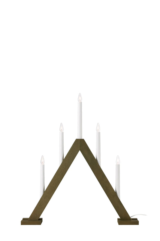 Ariele brun adventsljusstake 47 cm 706224 | Ariele brown advent candle holder 706224 | Ariele braun Adventsleuchter 706224