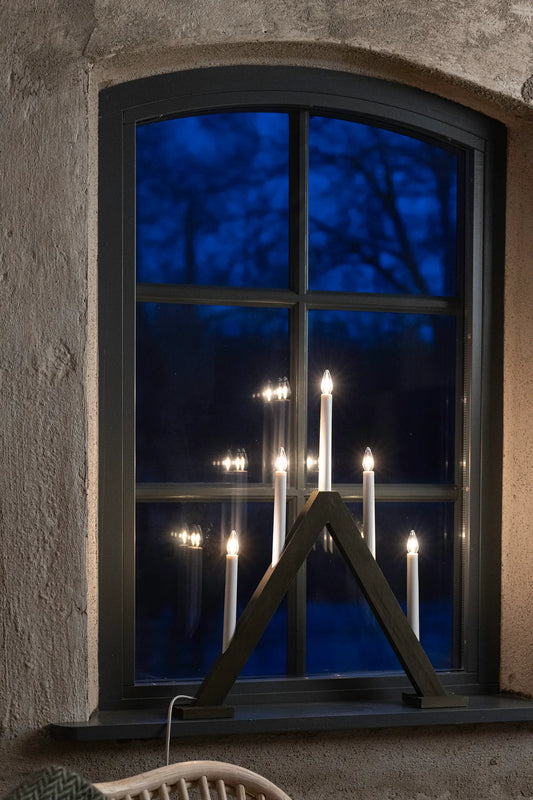 Ariele brun adventsljusstake 47 cm julbelysning skandinavisk design | Ariele brown advent | Ariele skandinavisches Design