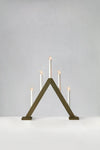 Ariele brun adventsljusstake 47 cm julbelysning stilren belysning skandinavisk design | Ariele brown advent candle | Ariele