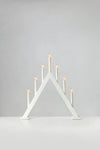 Ariele vit adventsljusstake 54 cm julbelysning stilren belysning | Ariele white advent candle holder minimalist | Ariele weiß