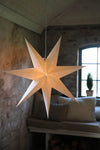 Livia vit julstjärna 75 cm julbelysning | Livia white Christmas star light | Livia weiß Weihnachtsstern Beleuchtung