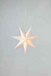 Livia vit julstjärna 45 cm julbelysning stilren belysning | Livia white Christmas star light minimalist lighting | Livia weiß