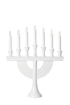 Torpa vit adventsljusstake 706273 | Torpa white advent candle holder 706273 | Torpa weiß Adventsleuchter 706273